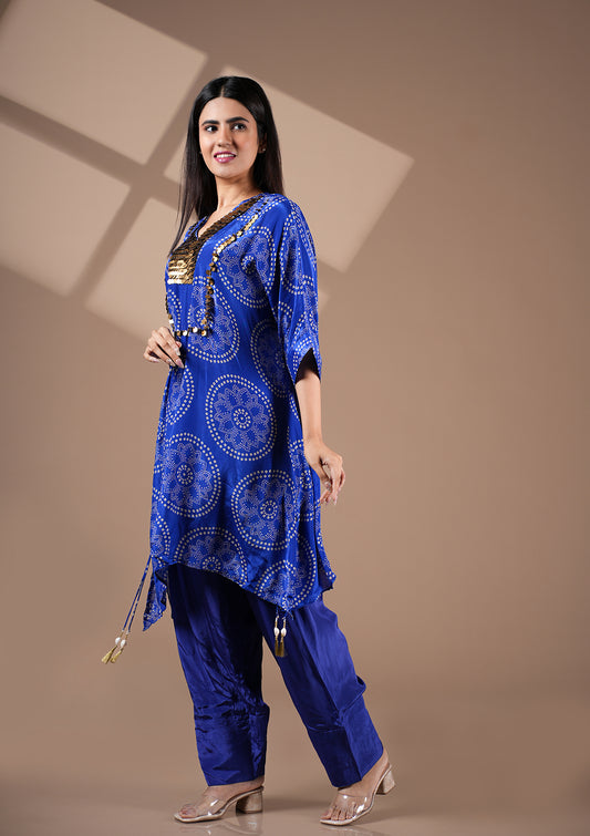 Bandhani Bliss Farshi Co-ord Set