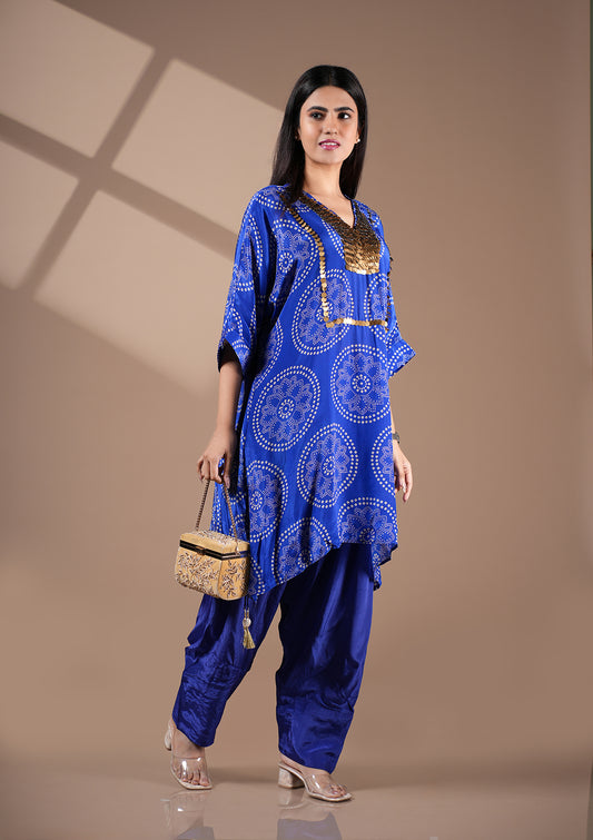 Bandhani Bliss Farshi Co-ord Set