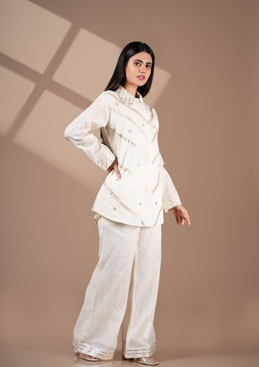 Gota Patti Lace Co-ord Set