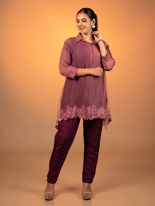 Mulchanderi 3 Piece Co-Ord Set