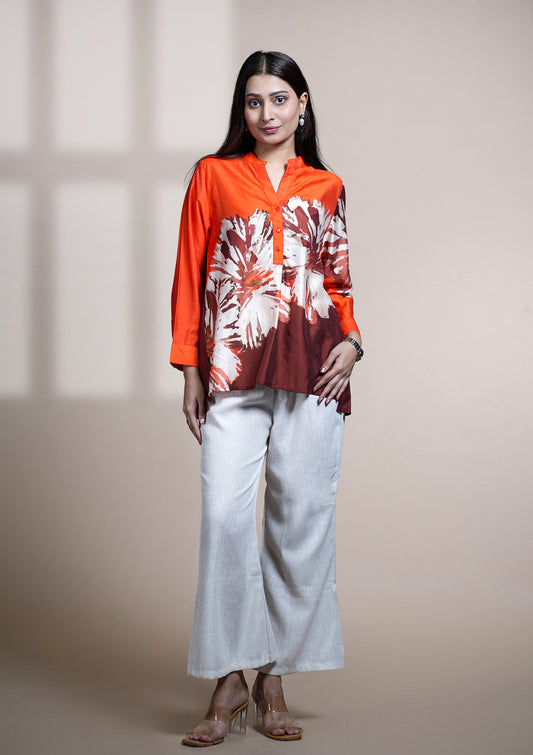 Sunset Bloom Shirt