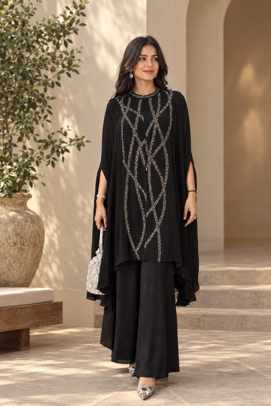 Zoya Handwork Kaftan Set