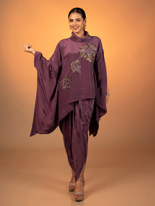 Cape & Dhoti Pant Set