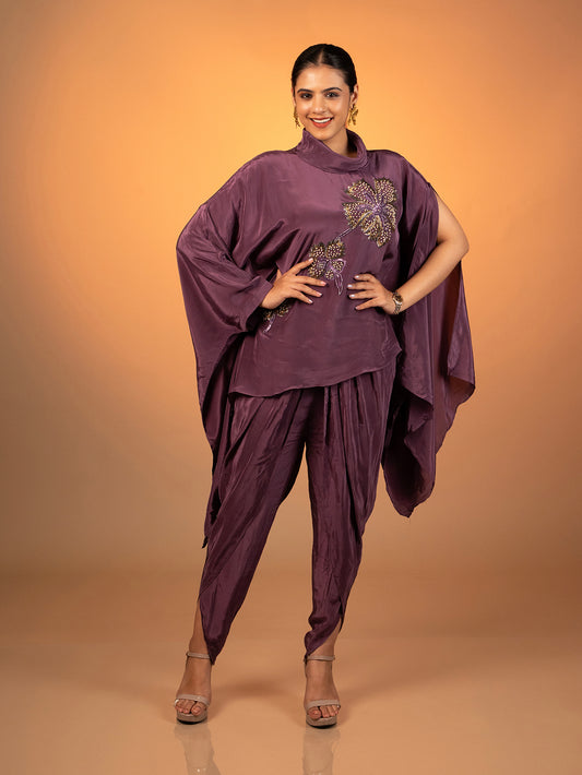 Cape & Dhoti Pant Set
