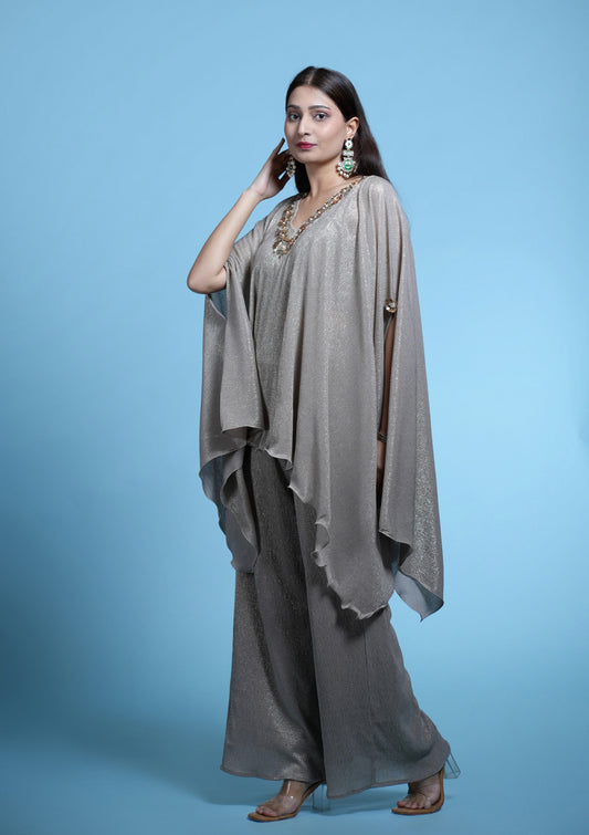 Shimmer Kaftan embellished Set